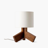Glowbox Chrome Metal Table Lamp