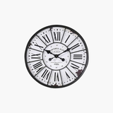 Steel Wall Clock, Light Gray