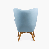 The Reggio Replica Wing Chair in Blue